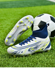 Men Sneakers Soccer Shoes Cleats Breathable Adult Kids TF/FG Football Boots