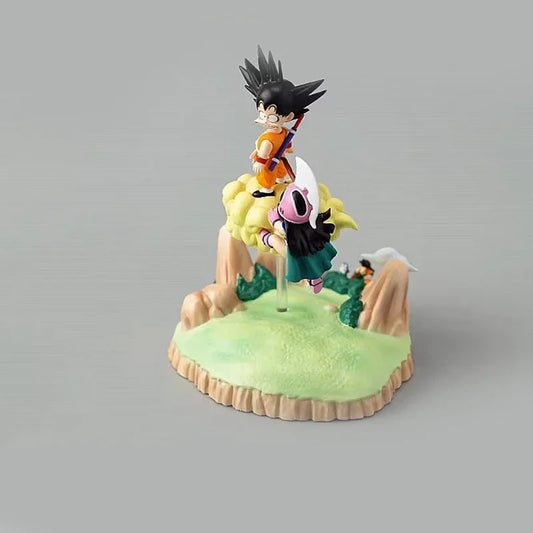 Anime Dragon Ball Figures Goku Figurine Chichi Action Figure Dbz Pvc Statue Cute Doll Gk Collectible Model Decoration Toys Gifts