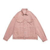 Baggy Men's Denim Jacket Oversized Streetwear Fashion Harajuku Cotton Casual Jacket