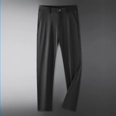 Stretch Pants Classic Simple Business Casual Formal Non-ironing Stretch Trousers Men's