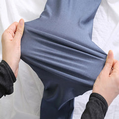 High Elastic Skinny Leggings Pencil Pants Slim Plus Size Trousers Shiny Yoga Pant