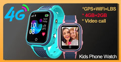 4G Kids Smart Watch GPS WiFi Tracker Location Video Call SOS Call Back Monitor Phone Watch Children Smartwatch Boy Girl Gifts