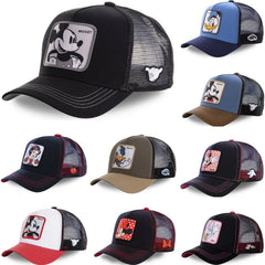 Disney Styles Anime Cartoon Snapback Cotton Baseball Cap Men Women Hip Hop