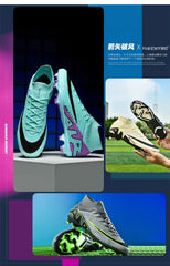 Men Soccer Shoes Grass Society Training Football Boots Cleats