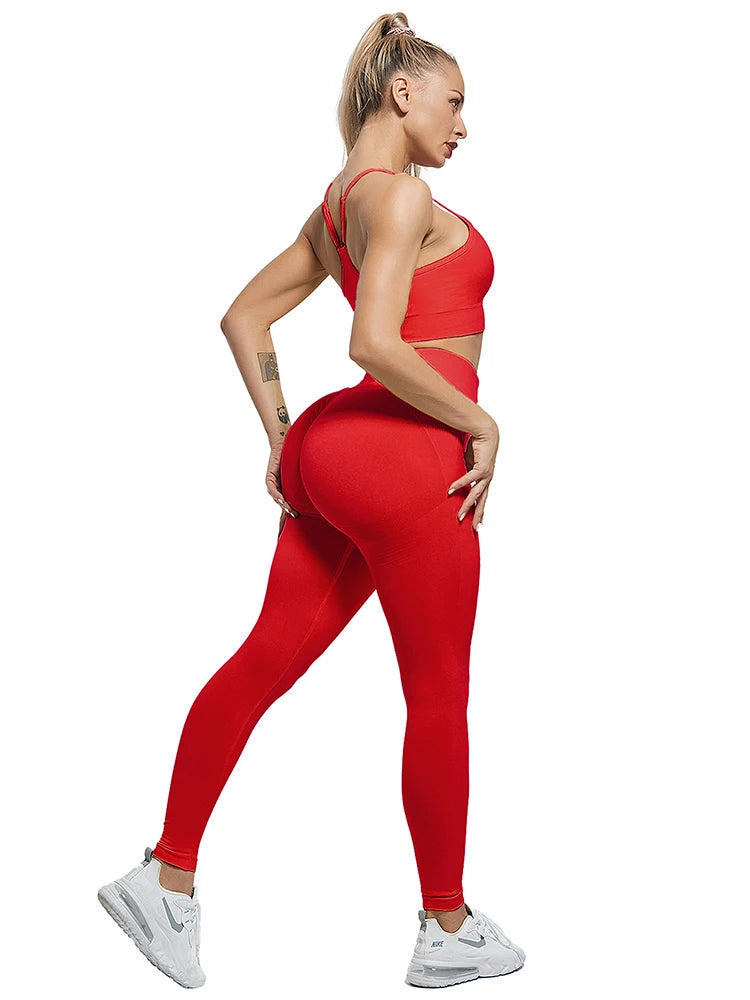 Women Leggings Bubble Butt Fitness Legging Slim High Waist Leggins Mujer Seamless