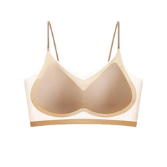 Transparents Bra Ultra-Thin Breathable Ice Silk Top Bra Women's Seamless