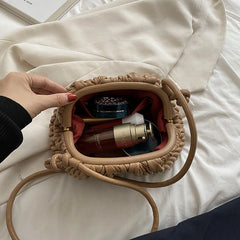 Shoulder Bag for Women Fashion Embroidered Thread Messenger Bag