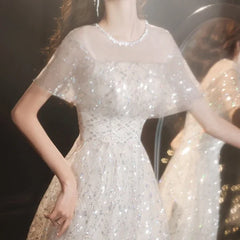 Homecoming Dresses: Prom Dress Off The Shoulder Bling Bling Bridesmaid Dresses