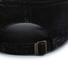 Men Women Army Hat Washed Cotton Military Hats Cadet Style Combat Caps