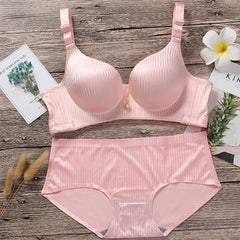 Underwear Women Set Thickened Bra Suit Gathering Adjustment Super Thick 8cm