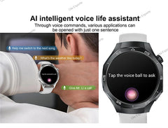 2025 New GPS NFC GT5 Pro Smart Watch Men HD AMOLED Screen Heart rate Bluetooth Call IP68 Waterproof Man Smartwatch Holiday Gifts