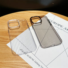 Transparent Phone Case For iPhone 12 13 14 15 16 Pro Max Plus Shockproof Clear Bumper for iphone 16promax Cases Cover