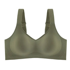 Push-up Bra For Women, Seamless One-piece, Wire-free, Adjustable Sports Thin Bra