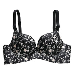 Adorable Girls One Piece Bra No Underwire Push Up Small Busts Design Breathable