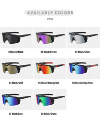 Sunglasses square Conjoined lens cycling Women men sun glasses