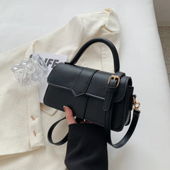 Pu Leather Shoulder Bag for Women Handbag - Fashion Crossbody Bags Vintage