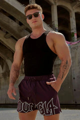 Men's shorts mesh fitness breathable quick drying outdoor basketball