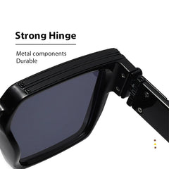 Sunglasses For Men Vintage Square Fashion Glasses Luxury Retro Sunglasses