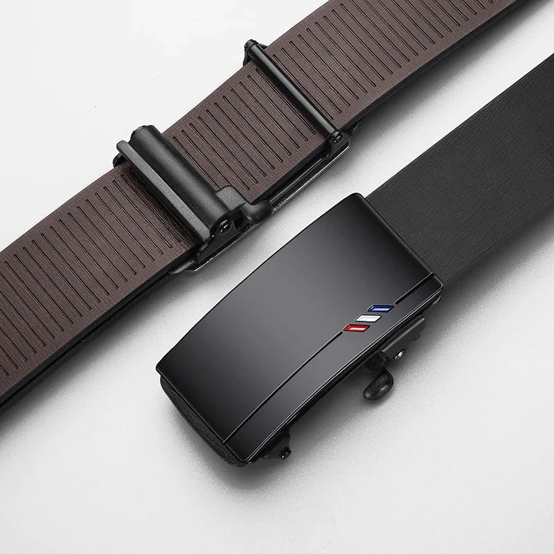 Fashionable Men's Alloy Automatic Buckle Belt With Men's Business Suit Pants Belt High-quality Casual Men's Belt