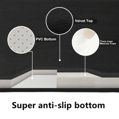 1pc kitchen mat Quick-Dry Memory Foam Kitchen Mat - Luxuriously Soft, Non-Slip