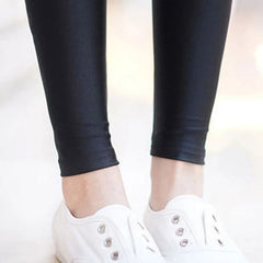 Women's Workout Leggings Casual Shiny Glossy Legging Female Fitness Leggins