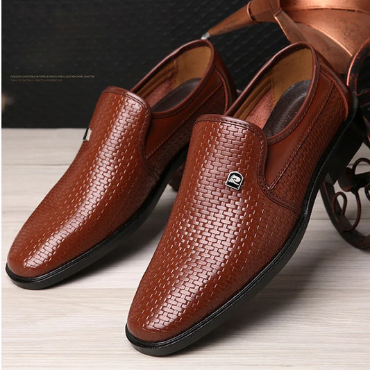 Cow Leather Mens Casual Shoes Hollow Out Summer Sandals Breathable White Business