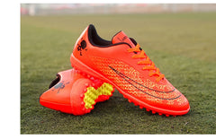 Men's Soccer Shoes Kids Children Low Top Futsal Society Training Football Boots