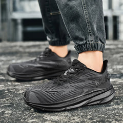 Lightweight Safety Shoes Men Steel Toe Sneaker Anti-stab Anti-smash Work Safety Boots Fashion Man Work Shoes Protective Footwear