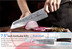 Kitchen Knives Professional Chef Knife Set Japanese Santoku Knifes Meat Cleaver
