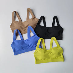 Underwear Women Shockproof Sagging Resistant Yoga Vest Fitness Bra Integrated