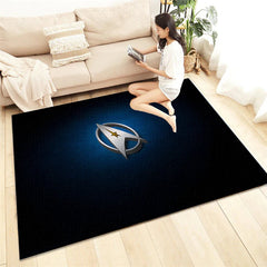 Star Trek HD Printed Carpet Living Room Home Decor Sofa Table Rug Anti Slip Chair