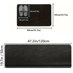 1pc kitchen mat Quick-Dry Memory Foam Kitchen Mat - Luxuriously Soft, Non-Slip