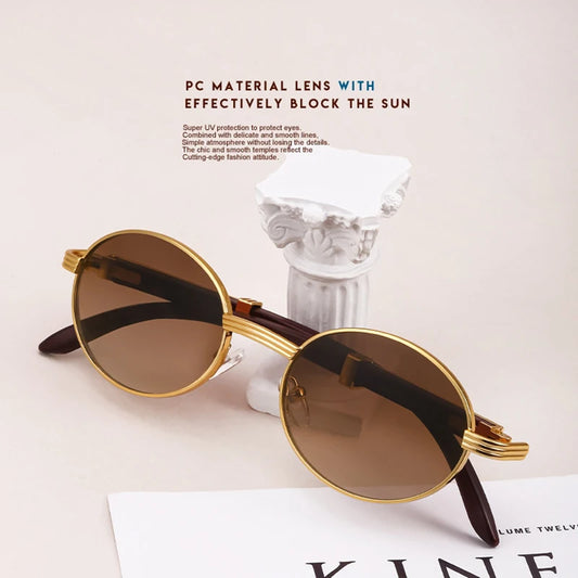 Sunglasses Women Designer Wooden Sunglasses Men Fashion Glasses