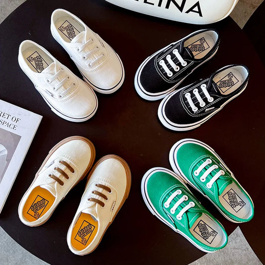 Children Shoe Children Canvas Shoe Colorful Korean Shoe Boys Soft Soles Girls Shoe