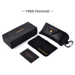 Glasses Men Aluminium Yellow Lens Sunglasses Men Polarized Night Safe Driving