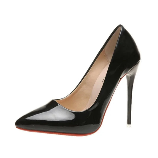 High Heels 35-45 Plus Size Women Shoes 12cm Thin Stiletto Banquet