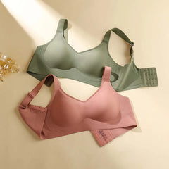 Seamless Bra For Big Breasts, Slim Fit, Push-up Anti-sagging, Wire-free