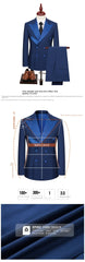 Tuxedo for Mens: Men's Wedding Dress Best Man Clothes Two-piece Gun Lapel Collar