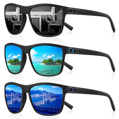 Polarized Sunglasses Men Women Retro Outdoor Sports Fishing Sun Glasses