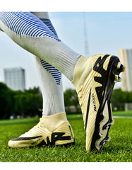 Men Soccer Shoes Grass Society Training Football Boots Cleats