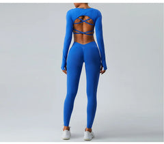 V Back Sport Leggings Female Train Gym Pants Woman Running Workout Leggings