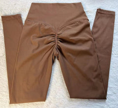 Tights Yoga Pants Hidden Scrunch Butt Sport Leggings for Women