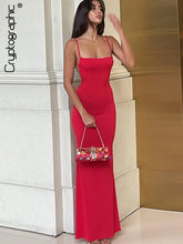 Draped Backless Sleeveless Slip Maxi Dress for Women Elegant Summer