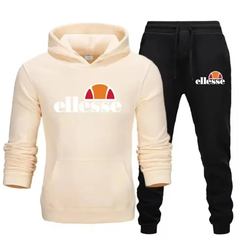 Hoodies, hoodies, men's autumn and winter sports and leisure suits, trendy brand American high street versatile printed jackets,