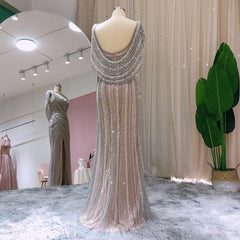 Homecoming Dresses: Evening Dress with Cape Heavy Beaded Slit Prom Dresses