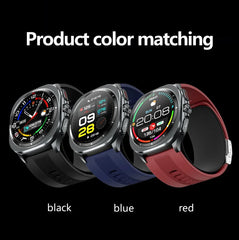 2025 New For huawei True Blood Pressure Airbag Smart Watch men air Pump Uric Acid Blood Lipids health watch Bluetooth call watch