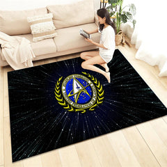 Star Trek HD Printed Carpet Living Room Home Decor Sofa Table Rug Anti Slip Chair