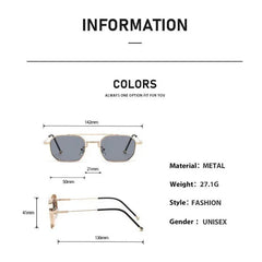 Personality Metal Round Myopia Sunglasses Driving Riding Outdoor UV400 Resistant Party Gatherings Eyeglasses 0 TO -4.0