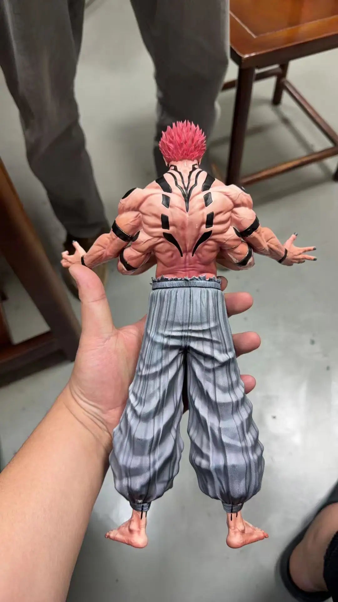 30cm Ryomen Sukuna Figure Jujutsu Kaisen Figures Pvc Collection Statue Model Room Ornament Dolls Toys Christmas Gifts