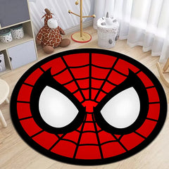 Spider-Man Marvel Universe Round Carpet,cute rug,bedroom,Living Room,door mat